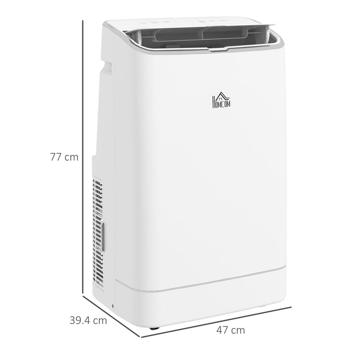 14,000 BTU Portable Air Conditioning Unit - Smart WiFi-Controlled Heater, Cooler, Dehumidifier, and Fan with 24-Hour Timer - Versatile Climate Control Solution for Home Use