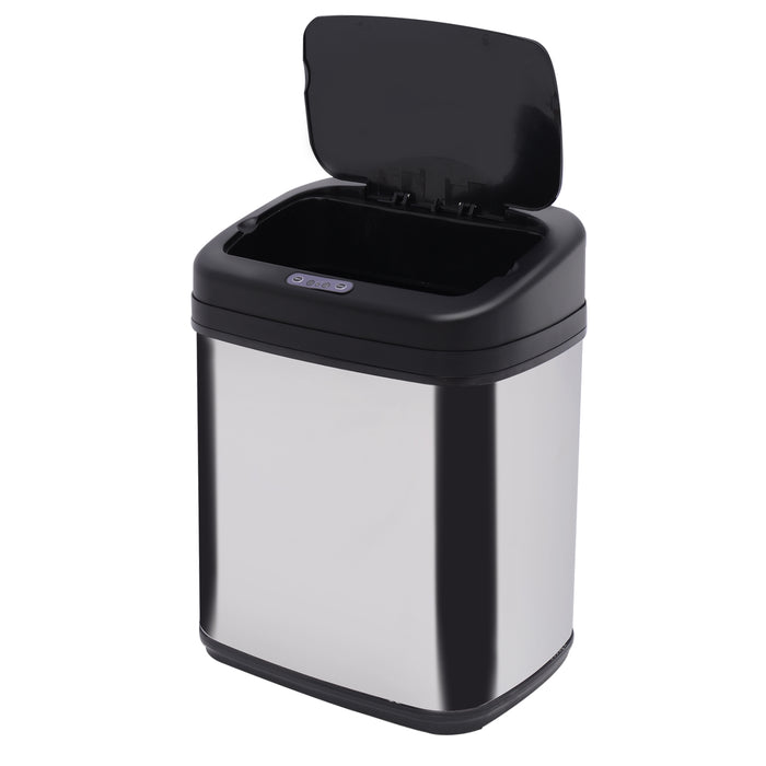 Automatic Sensor Dustbin 20L - Luxury Stainless Steel Kitchen Waste Bin with Inner Bucket - Touchless Trashcan for Hygienic Disposal