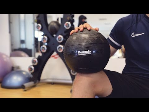 Komodo 3KG Slam Ball - Durable Weighted Fitness Sphere for Full-Body Workouts - Ideal for CrossFit, Strength Training & Conditioning