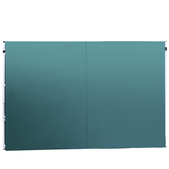 3M Gazebo - Interchangeable Green Sidewall for Outdoor Shelter - Enhances Privacy and Protection for Events