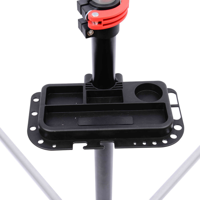 Bike Master ProWorkstand - Heavy-Duty Adjustable Bicycle Repair & Maintenance Station with Display Rack - Ideal for Professional Cyclists & Home Mechanics