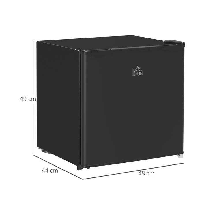 46L Table Top Refrigerator - Compact Mini Fridge with Chiller Box and Adjustable Thermostat - Ideal for Dorms, Offices, and Small Spaces