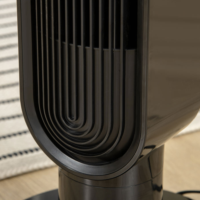 39" Oscillating Tower Fan - 3 Speed Settings, 12-Hour Timer, LED Control Panel - Ideal for Bedroom Cooling with Remote Access