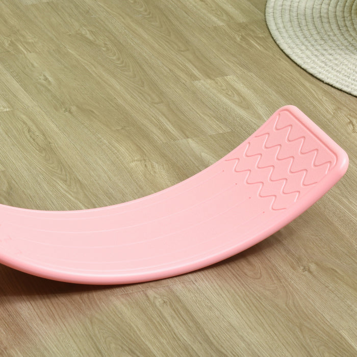 Exercise Balance Wobble Board for Kids - Durable and Fun Coordination Training Tool - Ideal for Ages 3-6, Pink Color