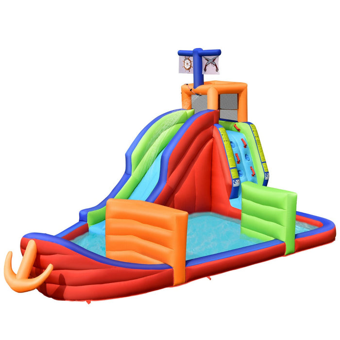 Pirate Play - Inflatable Kids Water Slide with Splash Pool - Ideal Fun for Children on Hot Days