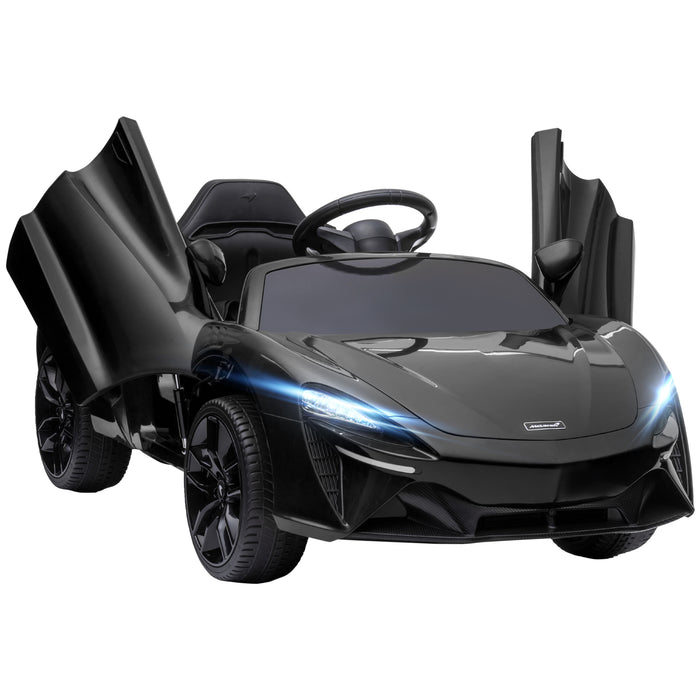 McLaren Ride-On Electric Car for Kids - 12V Battery-Powered with Remote Control, Butterfly Doors, Horn, LED Headlights, MP3 Player - Perfect for Young Driving Enthusiasts