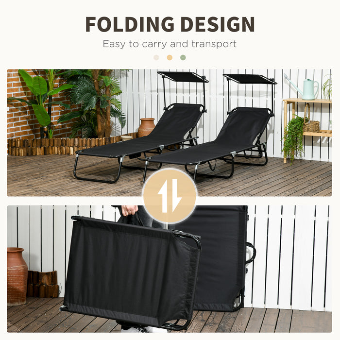 Outdoor Reclining Chaise Lounge - Steel Frame Sun Tanning Chair with Breathable Mesh - Ideal for Poolside, Beach, Yard, and Patio Comfort