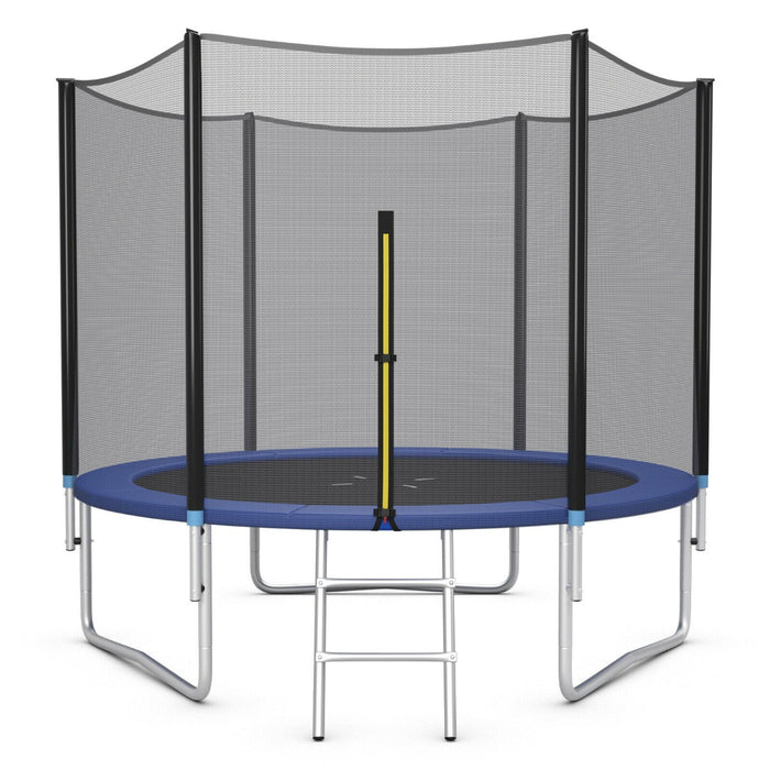 Replacement Trampoline Mat with V-Hooks, 8/10/12FT - Durable Jumping Surface for Outdoor Fun - Ideal for Trampoline Repair and Maintenance