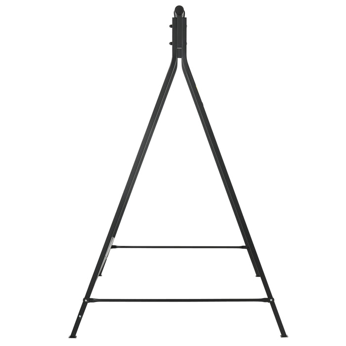 Heavy Duty Metal Porch Swing Stand - 240kg Capacity Hanging Chair Frame for Outdoor Use - Ideal for Garden, Patio, Lawn & Playground