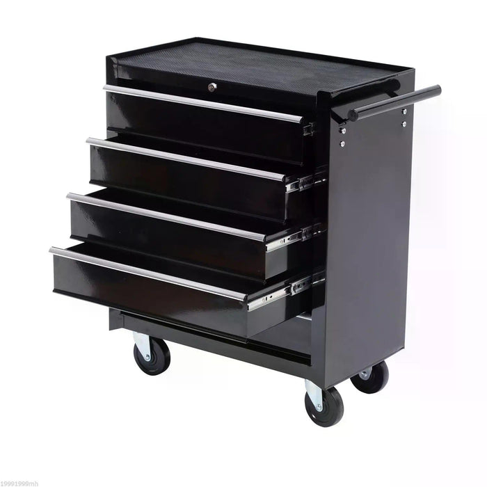 Cold Rolled Steel 5-Drawer Cabinet - Heavy-Duty Rolling Tool Storage - Organize Garage & Workshop Essentials