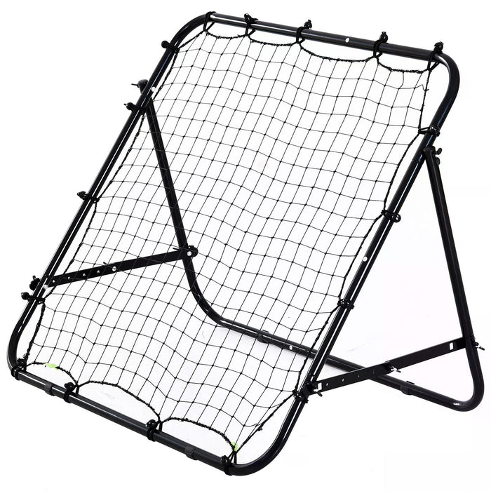 Multi-Sports Training Aid for Adults - Heavy-Duty PE Mesh with Metal Frame, 108W x 100D x 65H cm - Ideal for Football Practice and Athletic Drills