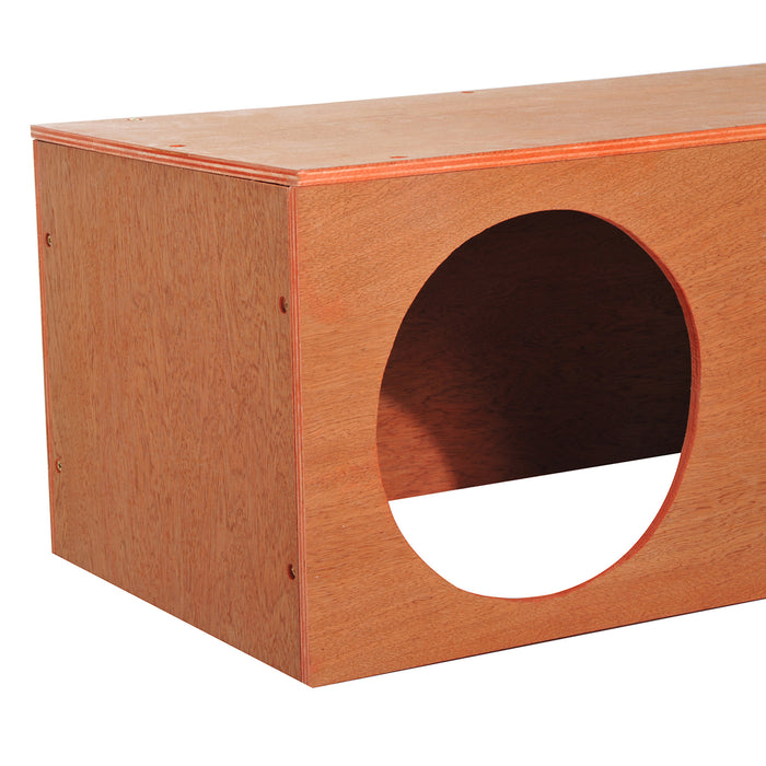 Garden Kitty Box - Indoor/Outdoor Waterproof Cat Tunnel Shelter & Rabbit Hutch - Ideal Home for Playful Pets & Small Animals