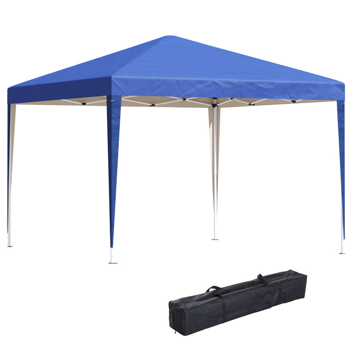 3M Garden Pop Up Gazebo - Blue Marquee Party Tent with Carrying Bag - Ideal for Weddings and Outdoor Events