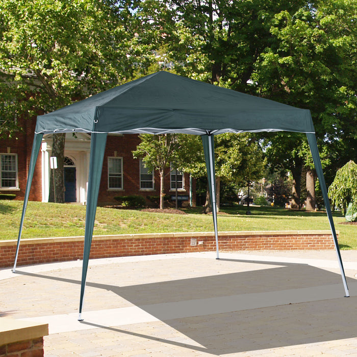 3x3m Green Pop-Up Canopy Tent - Waterproof & UV Protection Outdoor Shelter - Ideal for Parties, Events & Camping