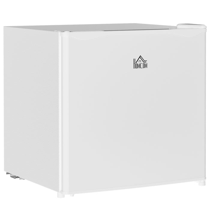 Compact 46L Capacity Mini Refrigerator - Adjustable Temp Control with Chiller Box, Reversible Door - Space-Saving Fridge for Bedrooms & Small Spaces