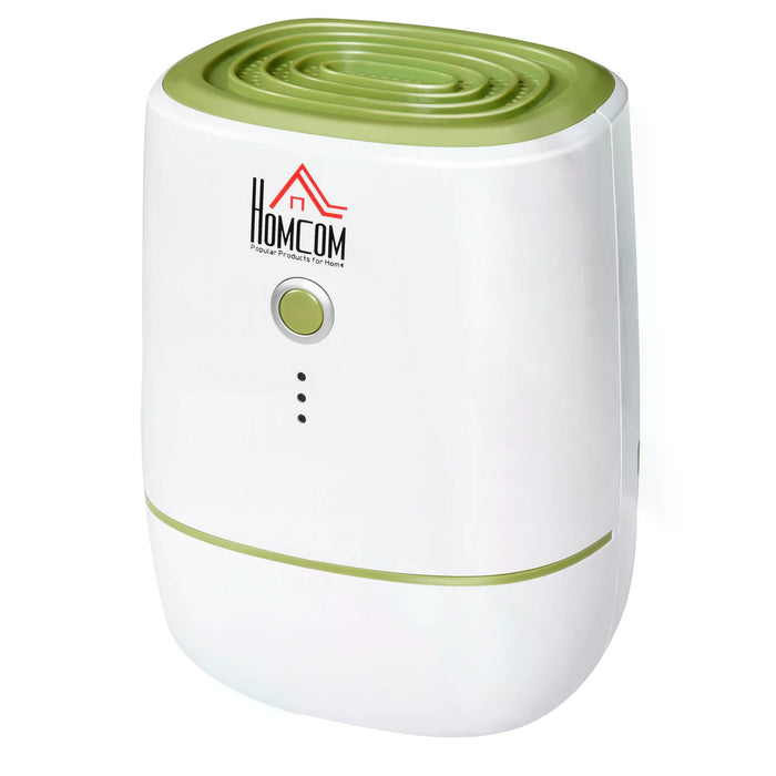 500ML Compact Dehumidifier - Auto Shut-Off, Quiet Operation Air Moisture Remover - Ideal for Bedrooms, Bathrooms, Living Spaces, and RVs